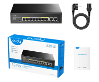 CUDY GS1010PE 8xGE PoE+ 120W 2xGb Uplink - 1190357 - zdjęcie 4